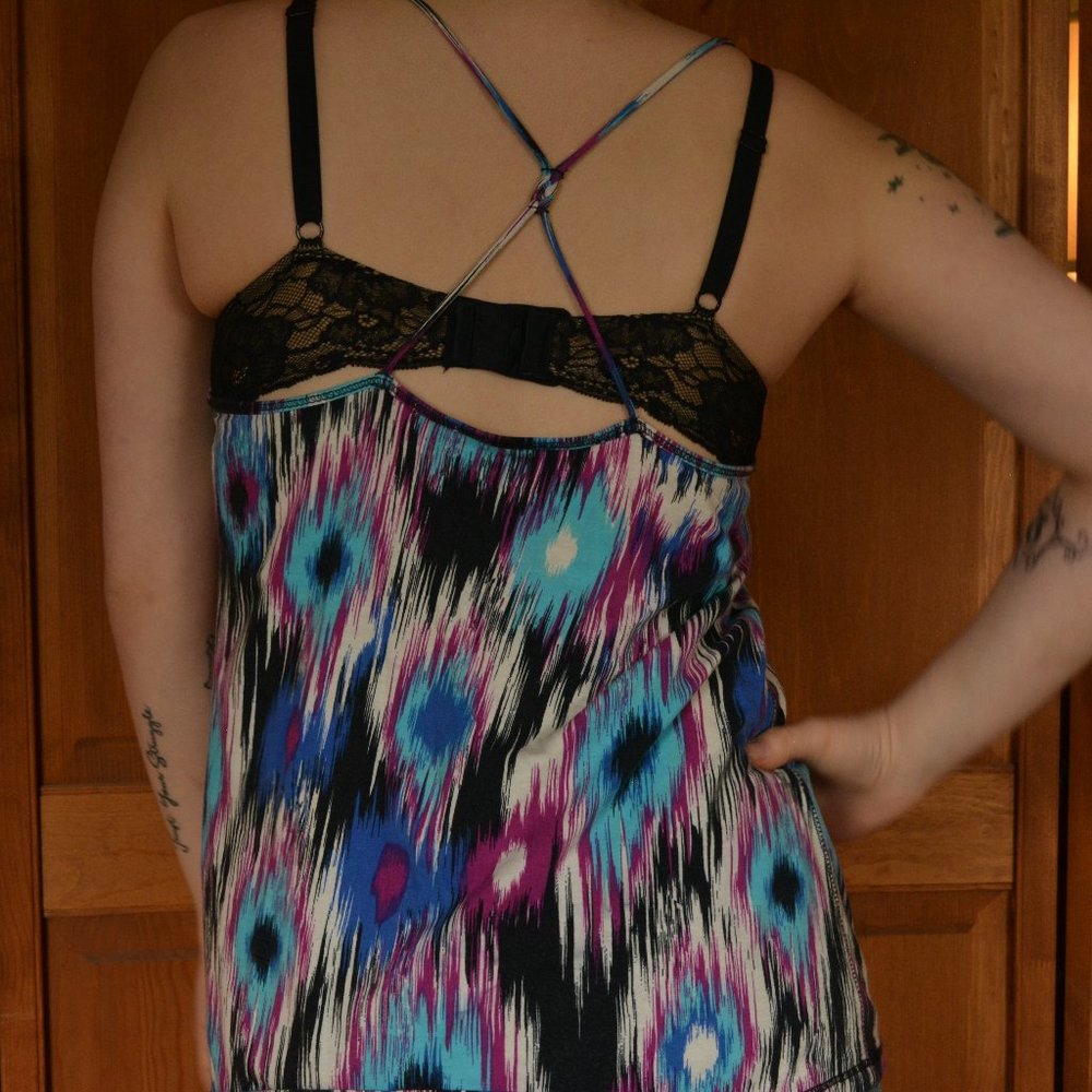 Multicolor Crossback Tank - Picture 2 of 2